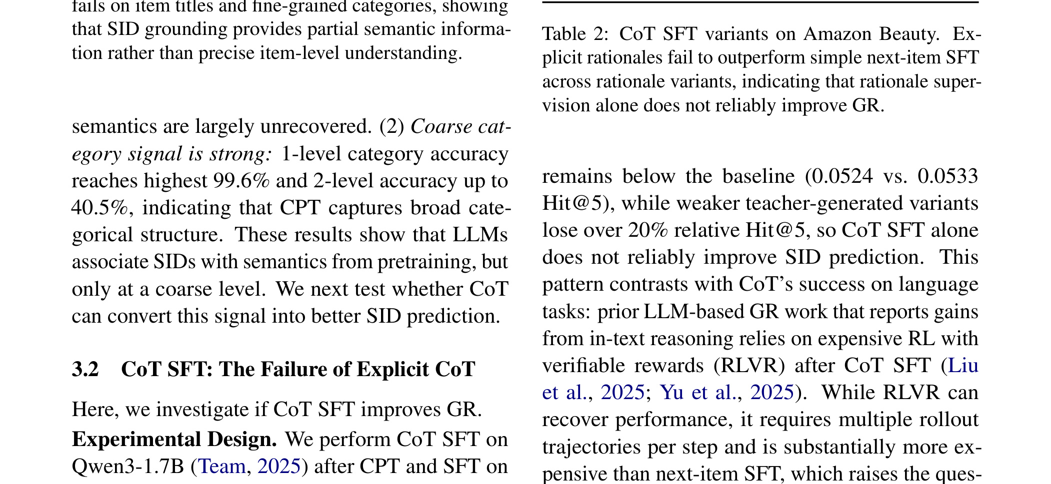 Table 1:Table 1: SID metadata recovery after CPT. The model re-